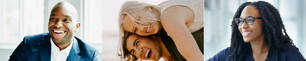 Happy people